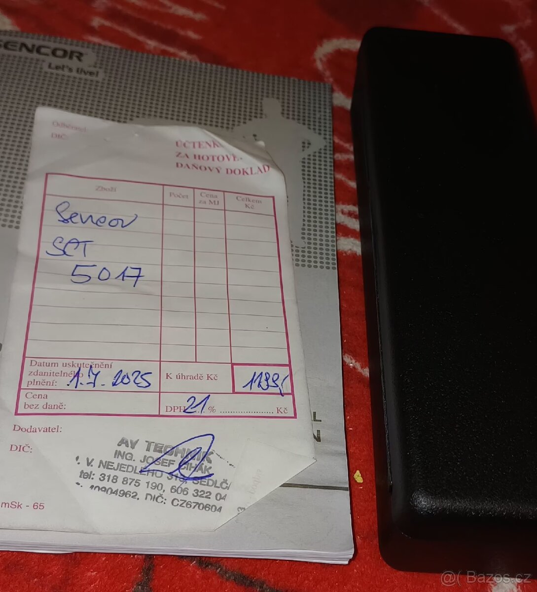 Autorádio Sencor + záruka - 2