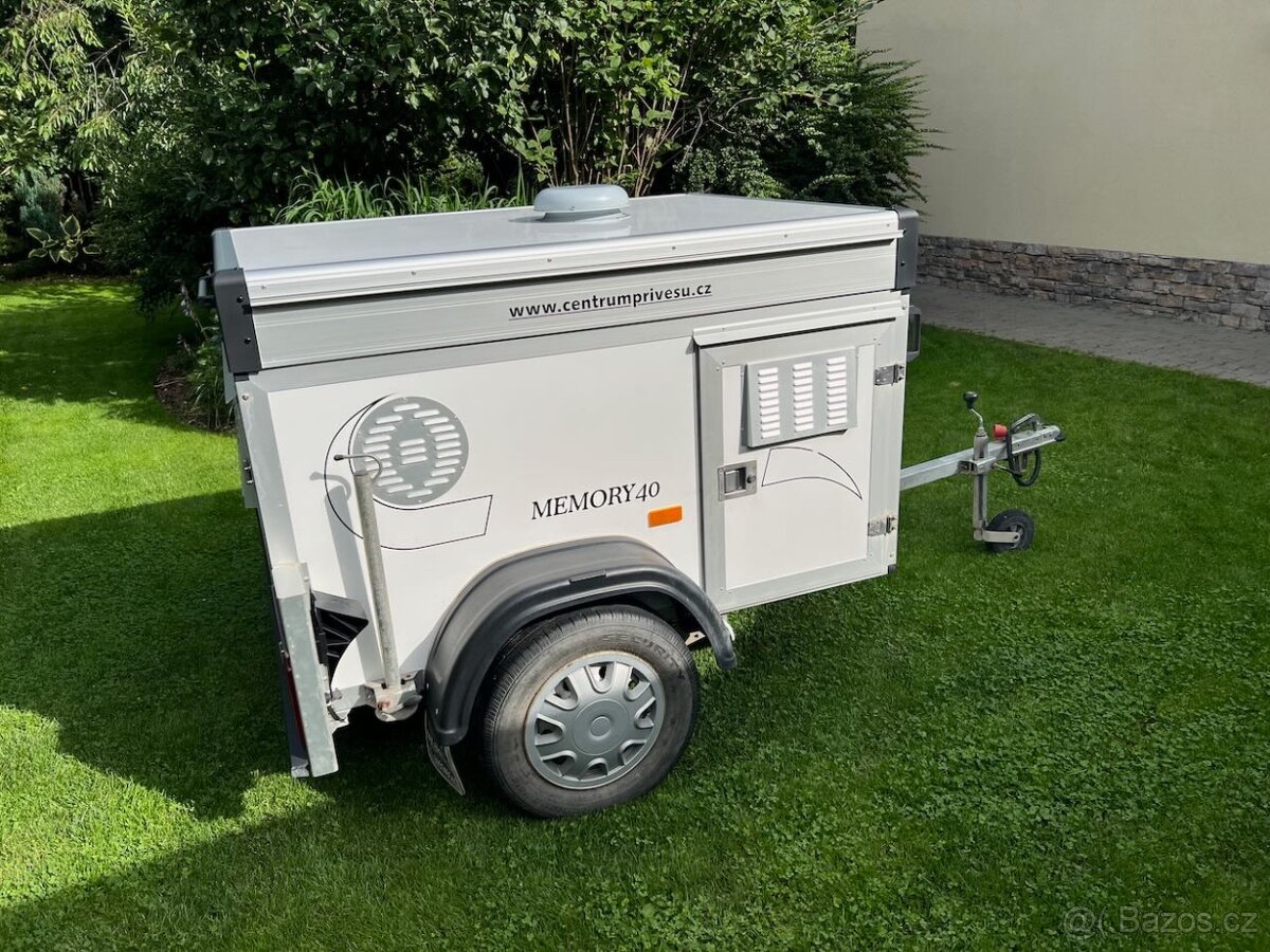 WT metall TH3 přívěsný vozík na psy - 2