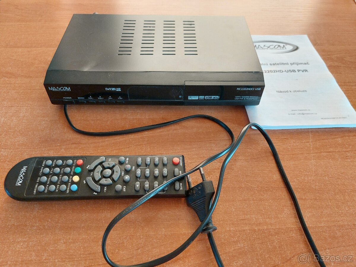 Satelitní přijímač Mascom MC 2202 HDCI - 2