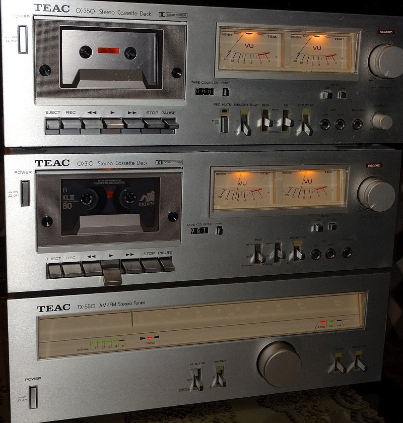 TEAC CX-350, CX-310, TX-550 - 2