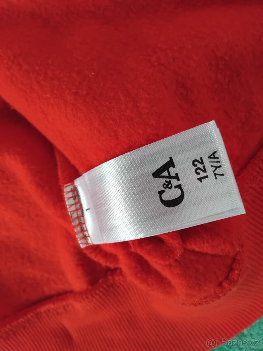 Mikina zn.C&A vel.122 - 2