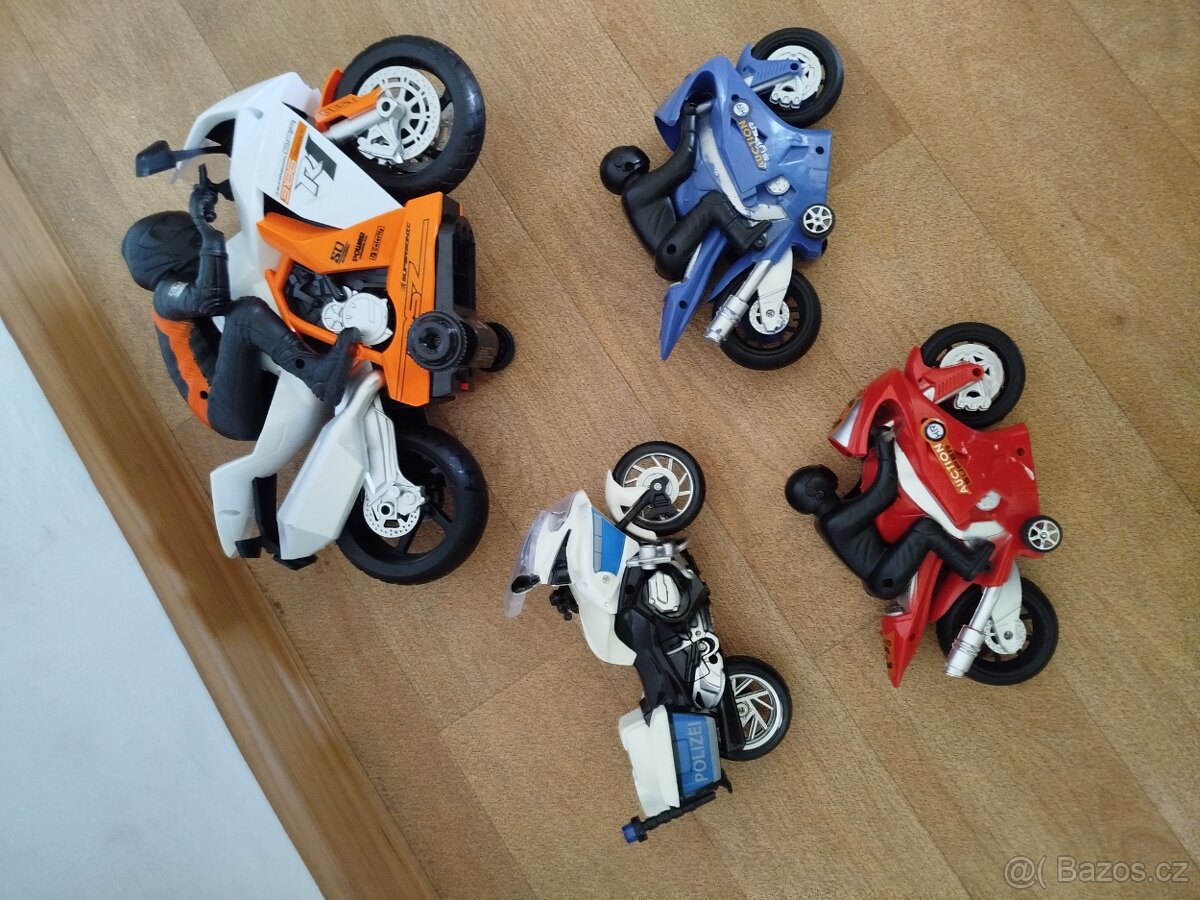Motorky - 4 kusy - 2