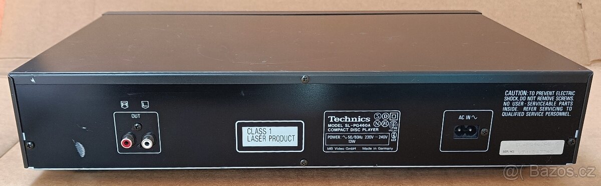CD Technics SL-PG460A, plně funkční - 2