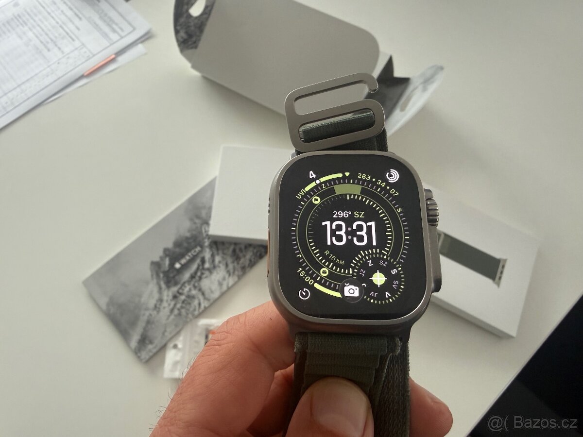 Apple Watch Ultra 1, Green Alpine Loop M - 2
