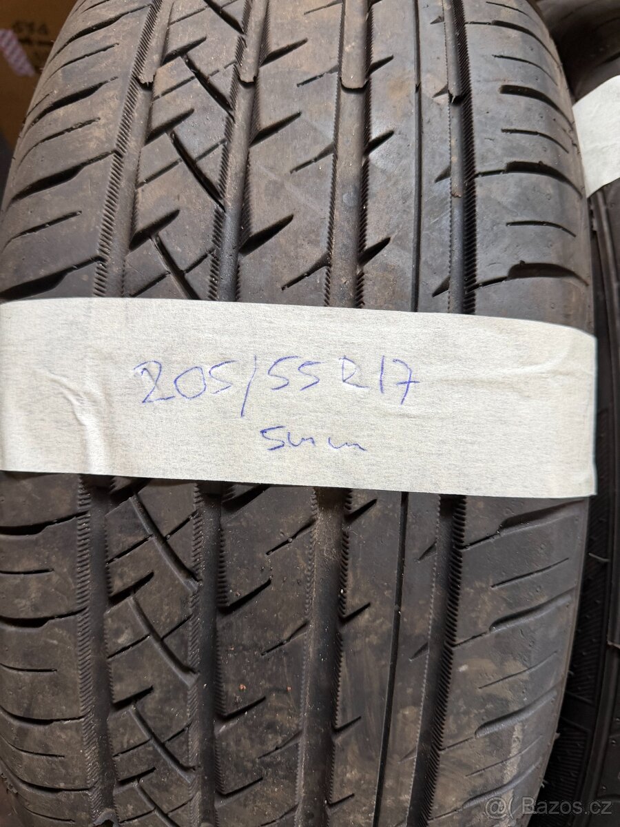 205/55 R17 letni 2 kusy - 2