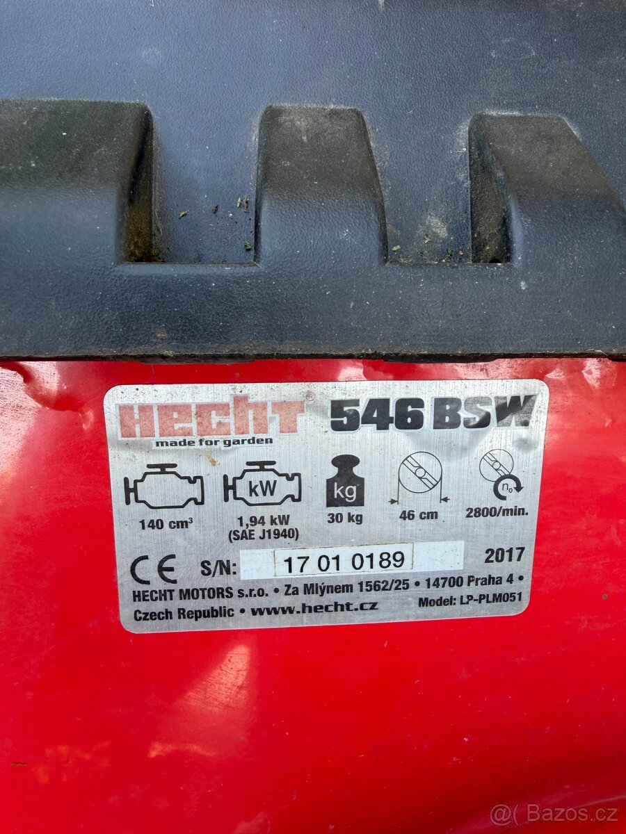 Benzínová sekačka HECHT 546 BSW - 2