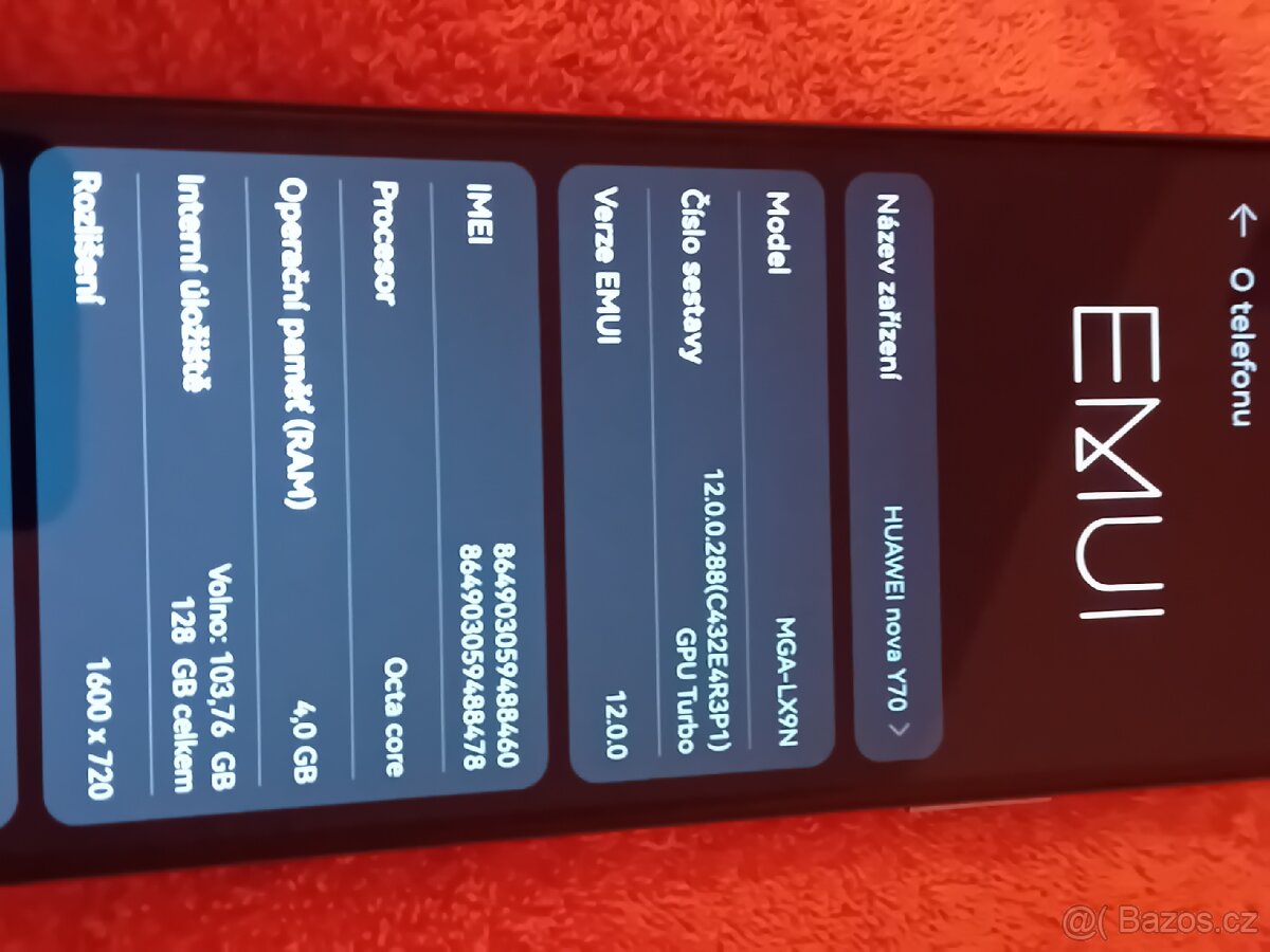 HUAWEI nová Y70 - 2