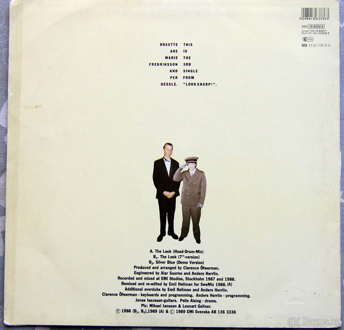 12" EP deska - Roxette - The Look - 2