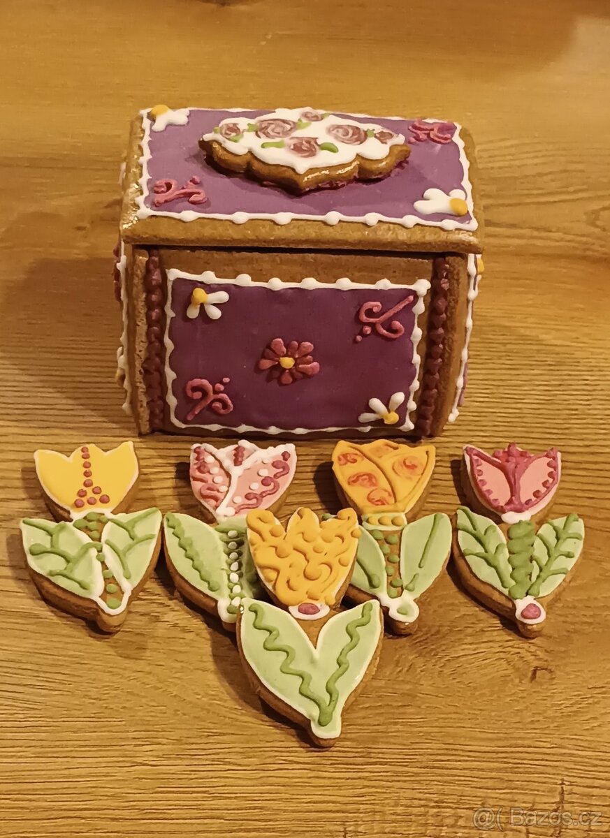 Perníková skříňka s překvapením - dekorace - 2