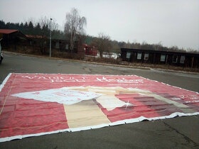 Zakrývací plachta reklamní - 2