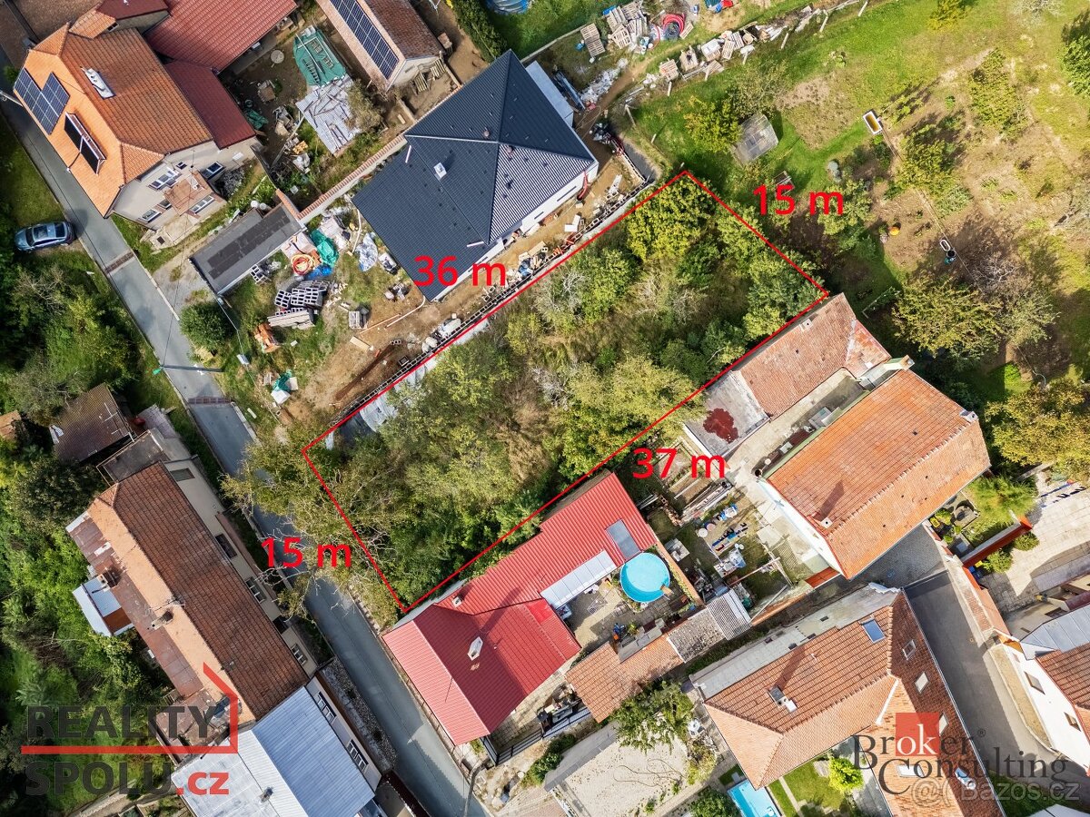 Prodej, pozemky/bydlení, 550 m2, Omice, Brno-venkov [ID 7631 - 2