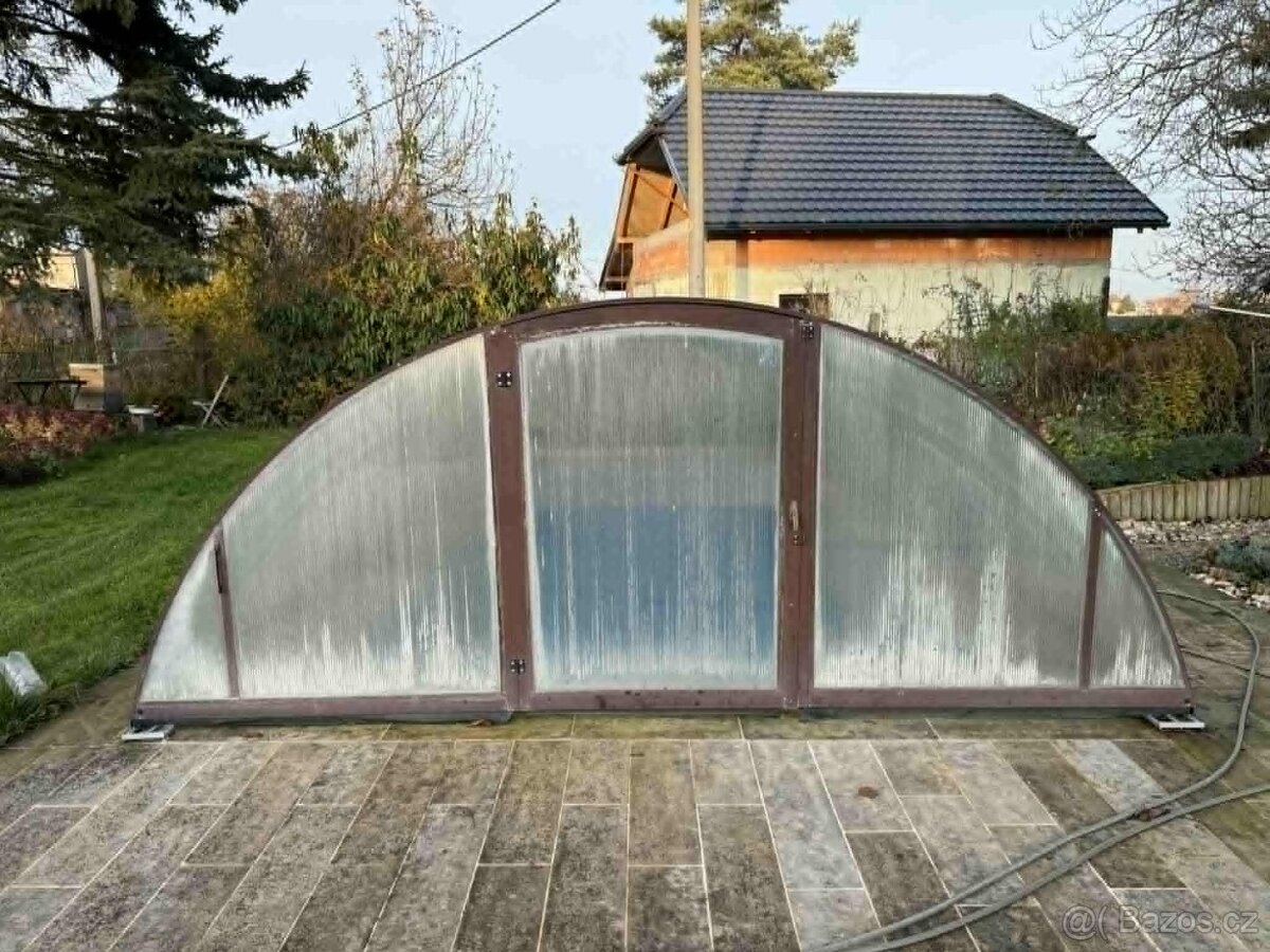 Levný kryt bazénu - 2