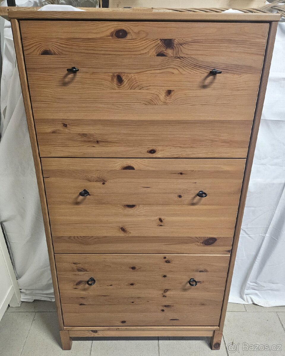 Botník Ikea Leksvik mořidlo antik - 2