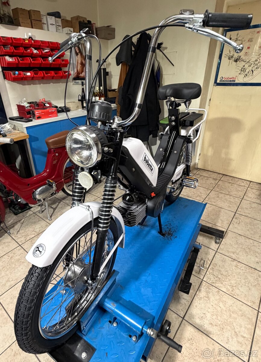 Babetta 210 po renovaci - 2