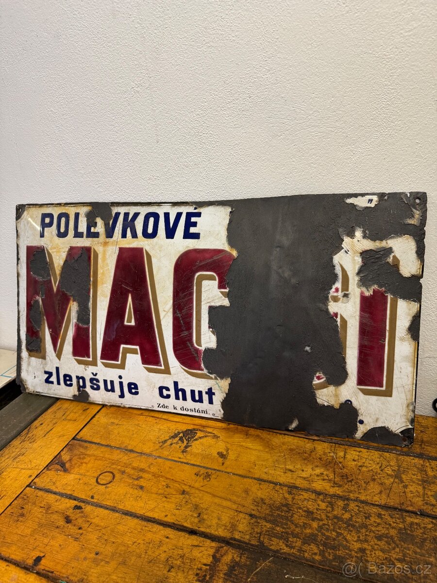 Smaltovaná cedule Maggi - 2