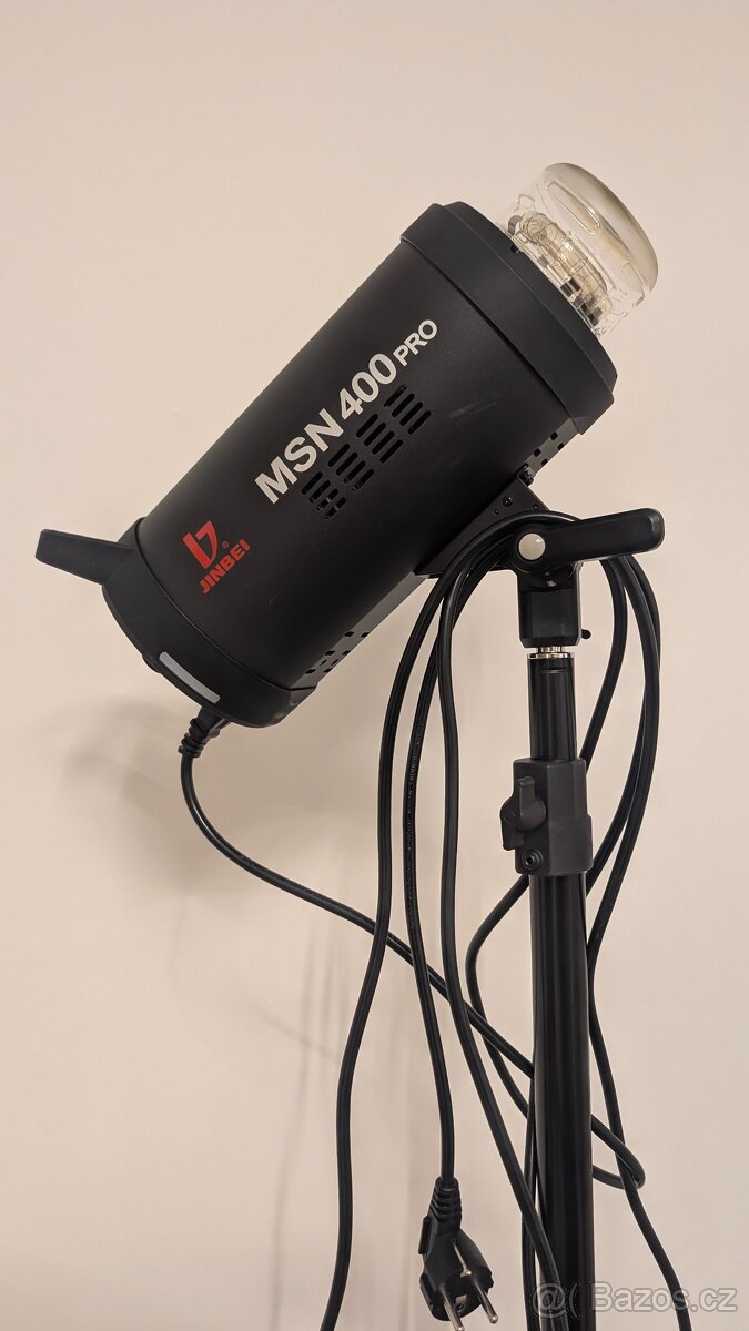 Jinbei MSN 400 PRO HSS studiový blesk - 2