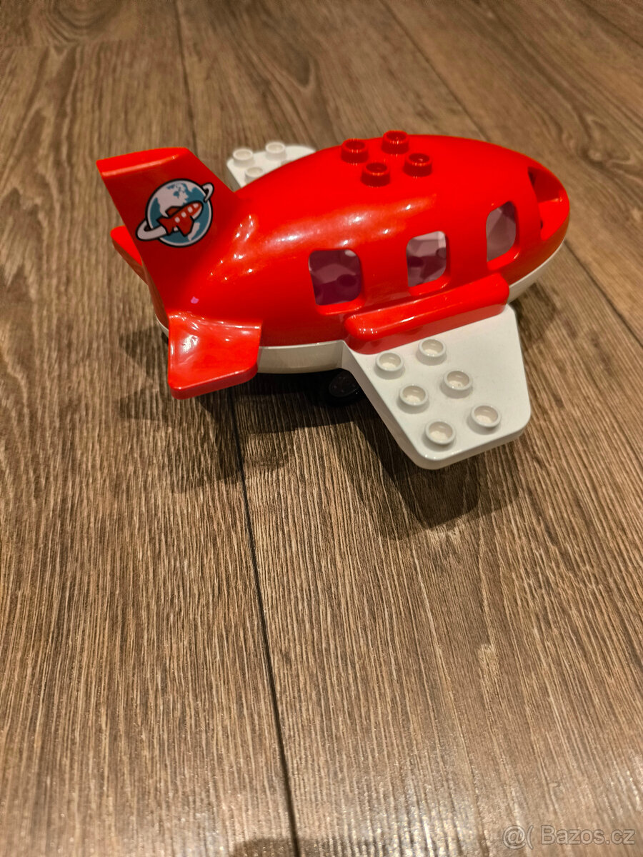 Lego Duplo letadlo červenobílé - 2