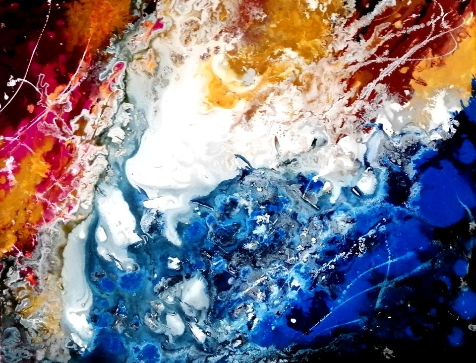 Abstraktní obraz 80x60 - 2