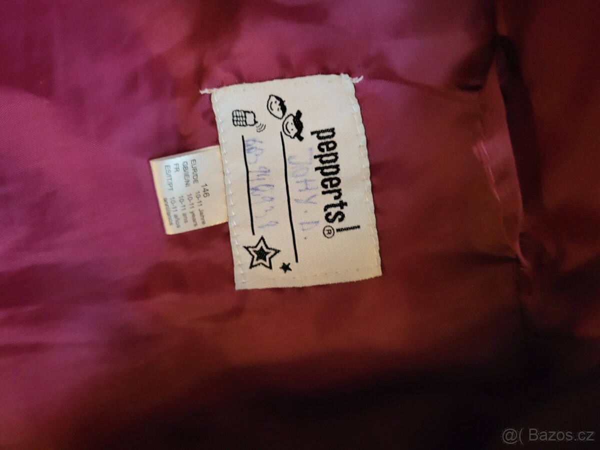 Bunda zimní Pepperts vel. 146 - 2