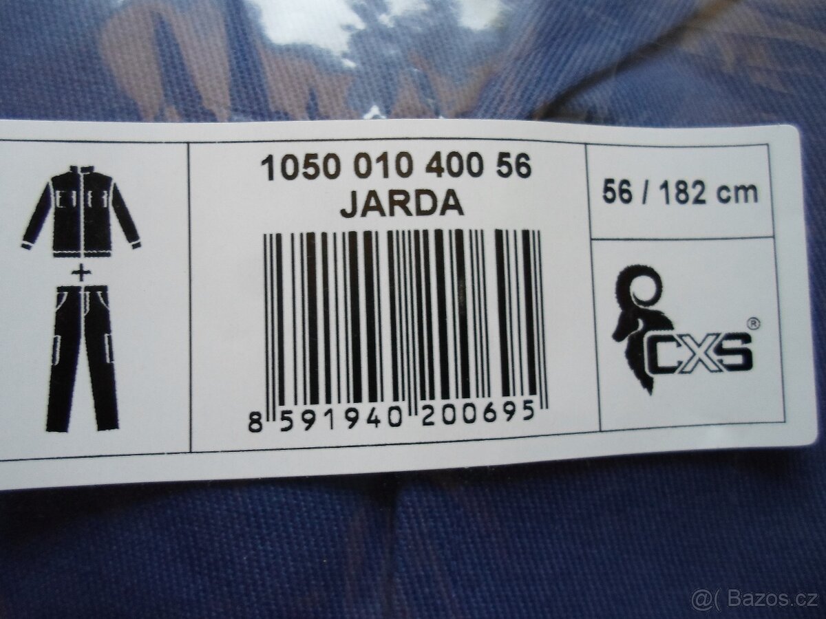 pracovni monterky kalhoty + bluza - 2