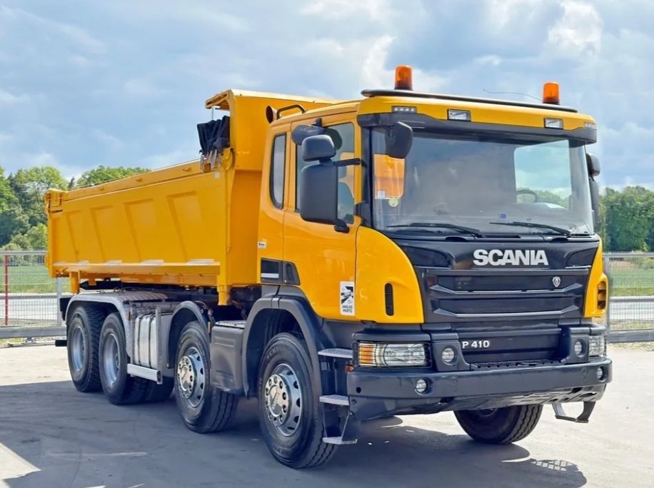 Scania P 410 8x4 E6 - sklápěč 2S bordmatik - 2