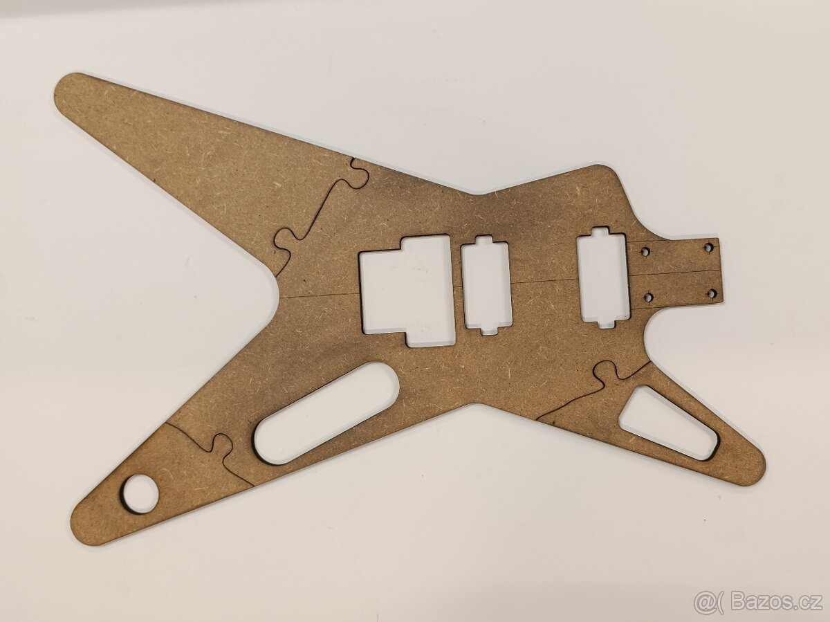 Šablony pro výrobu kytary - 2
