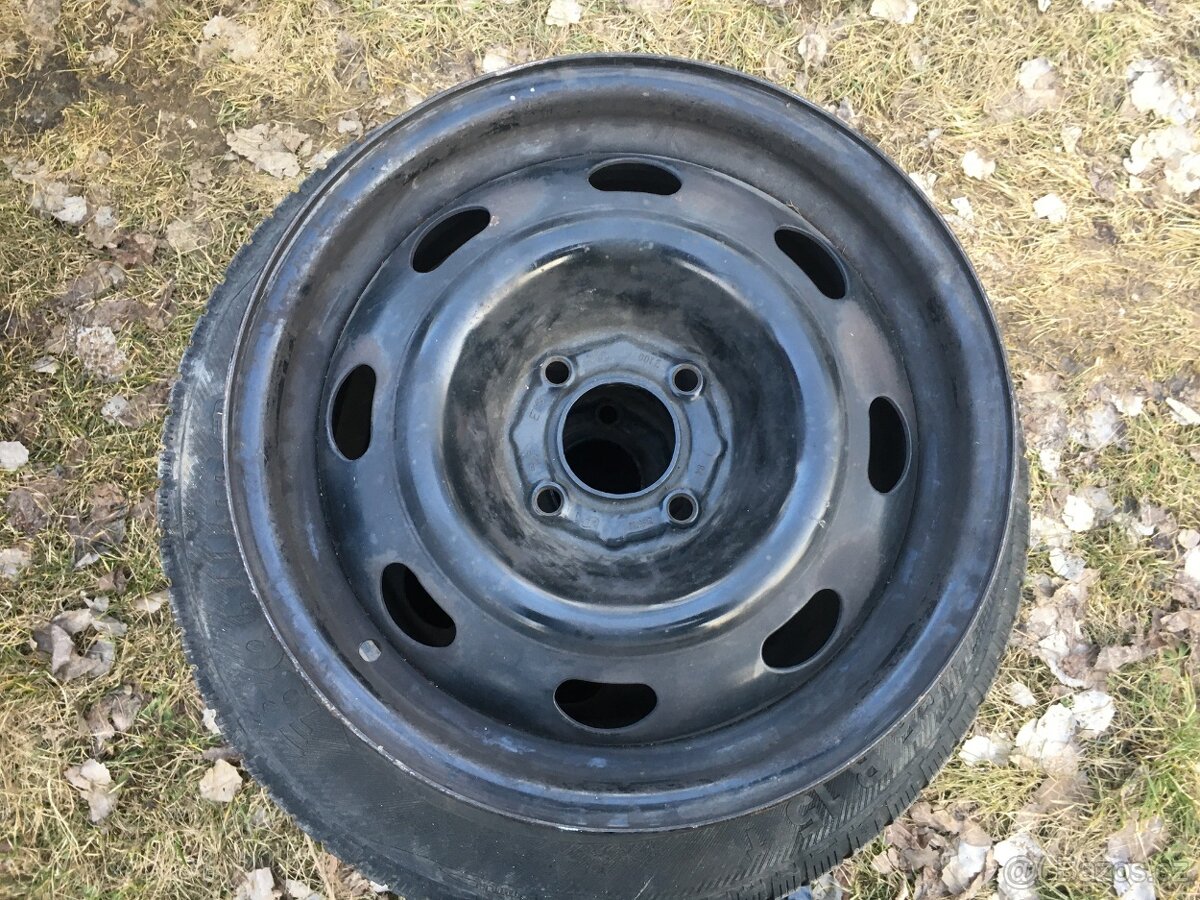 Peugeot - plechové disky 15" - 2