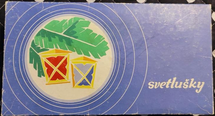 Staré retro vánoční osvětlení lucerničky - 2