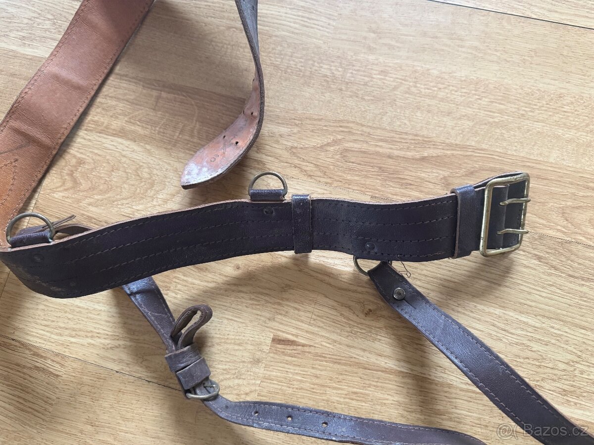 Vojenský opasek s dohodou ČSLA - 2