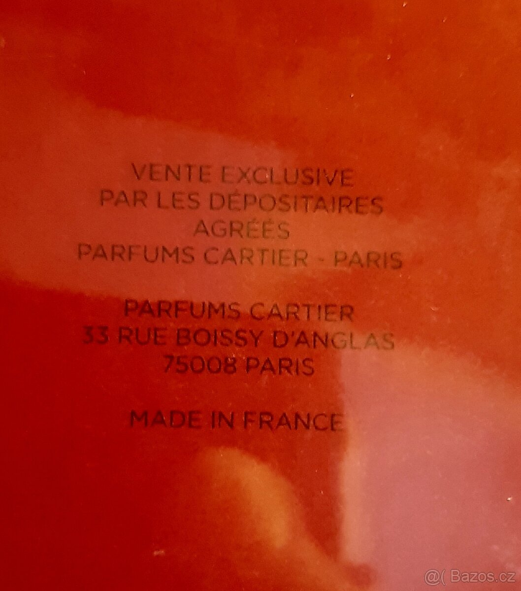 Cartier pánský parfém 100ml - 2