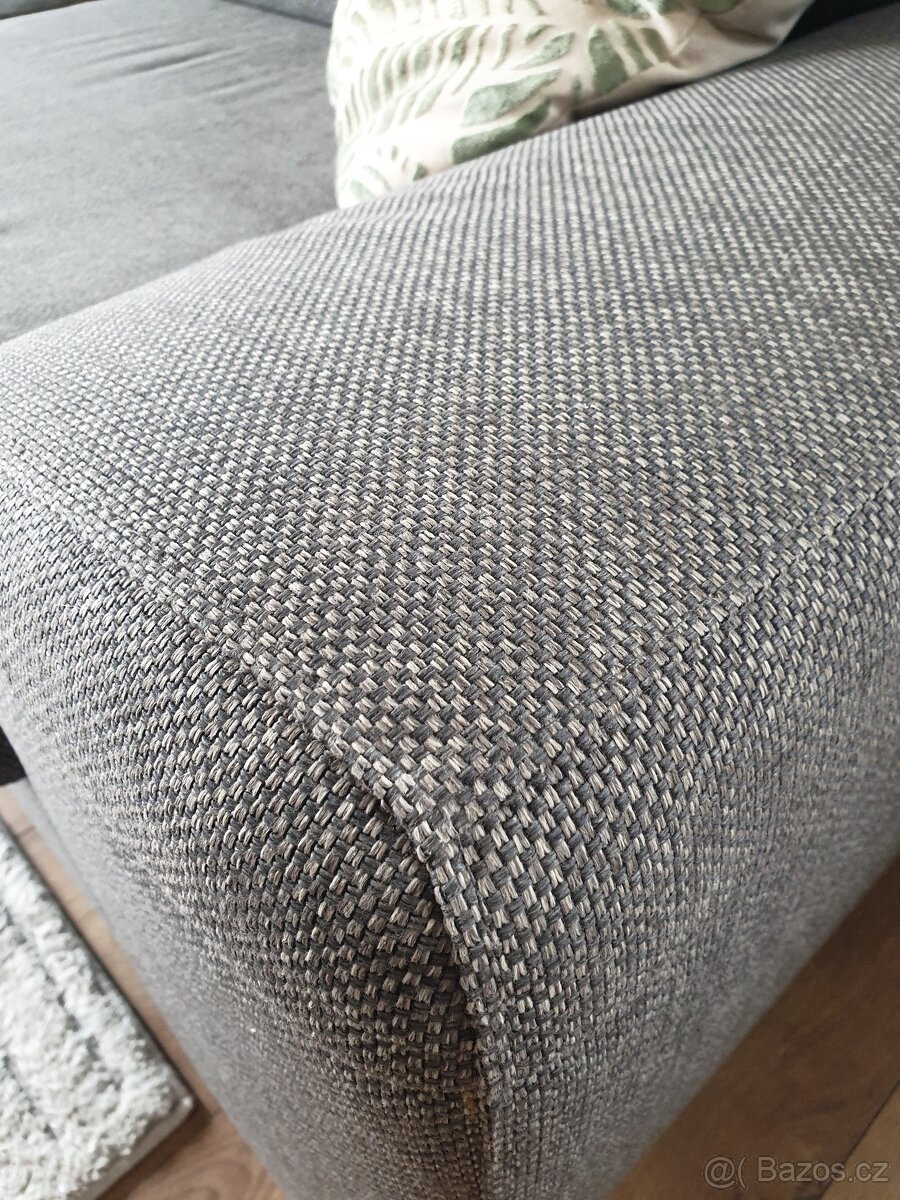 Rozkládací gauč se samostatným lamelovým roštem na spaní - 2