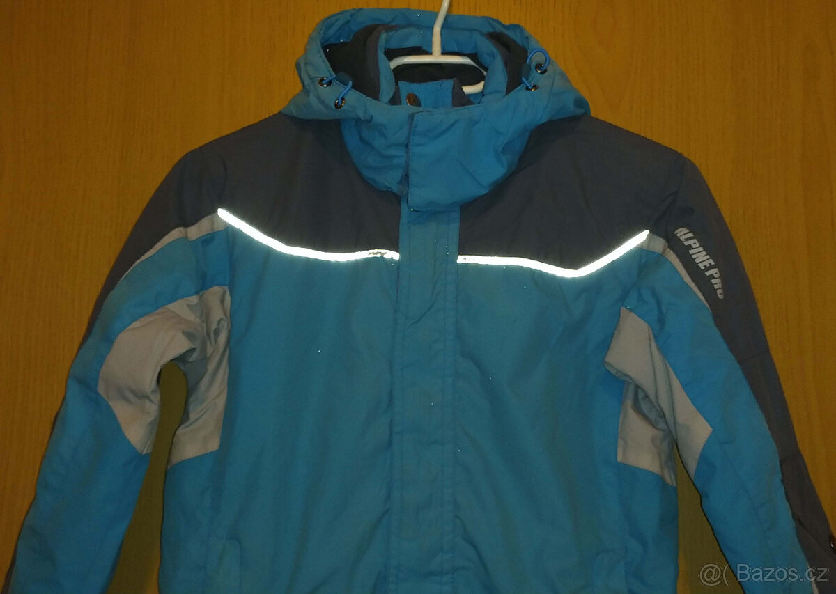 Značková zimní bunda ALPINE PRO o velikosti 122 - 2