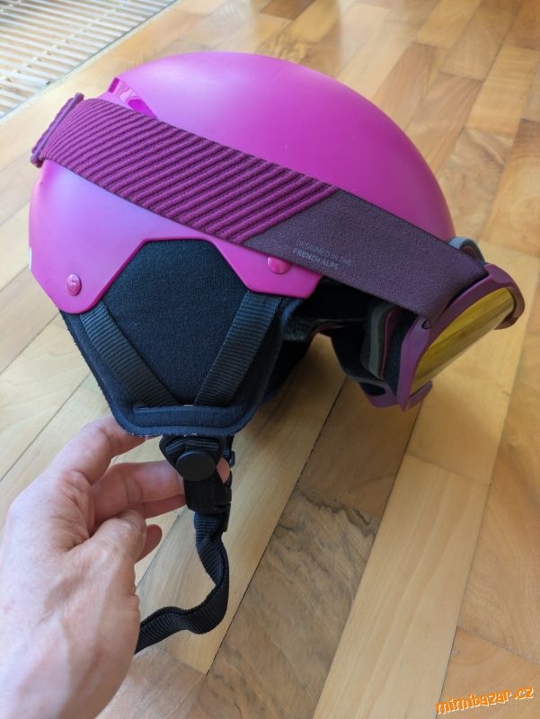 Lyžařská helma+ brýle zn Wedze - 2