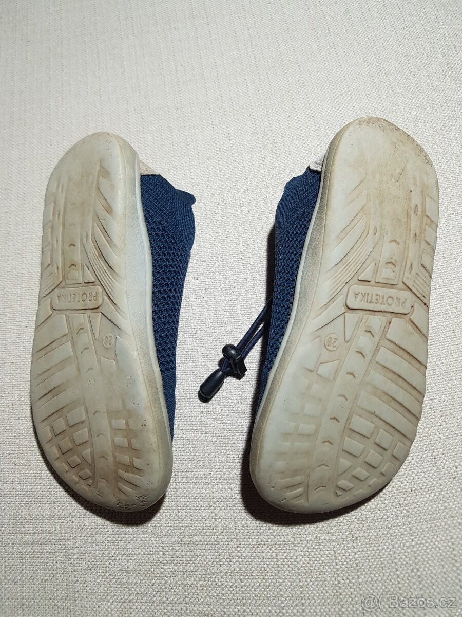 Letni modré barefoot tenisky Protetika, vel. 28 - 2
