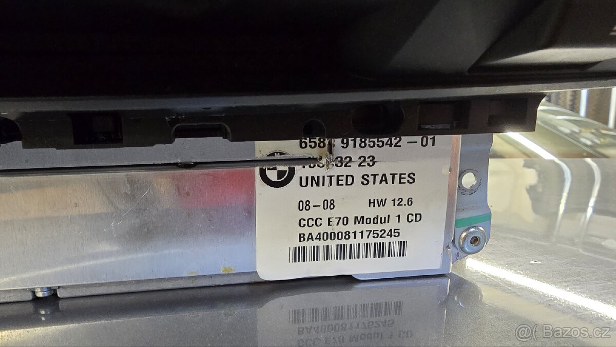 Bmw e71 x6 ccc modul radio - 2