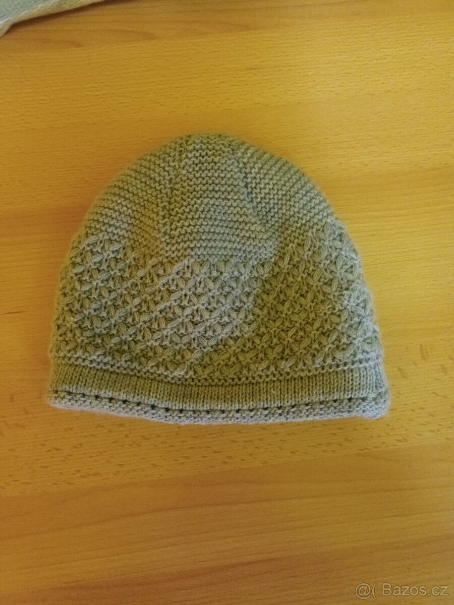 Dámská čepice a šála - 2