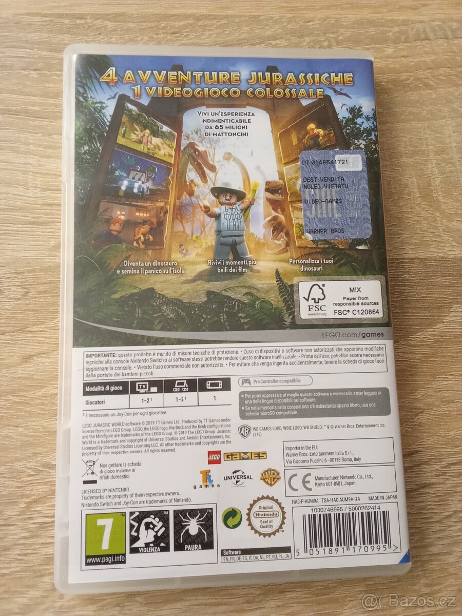 LEGO Jurassic World – Nintendo Switch - 2