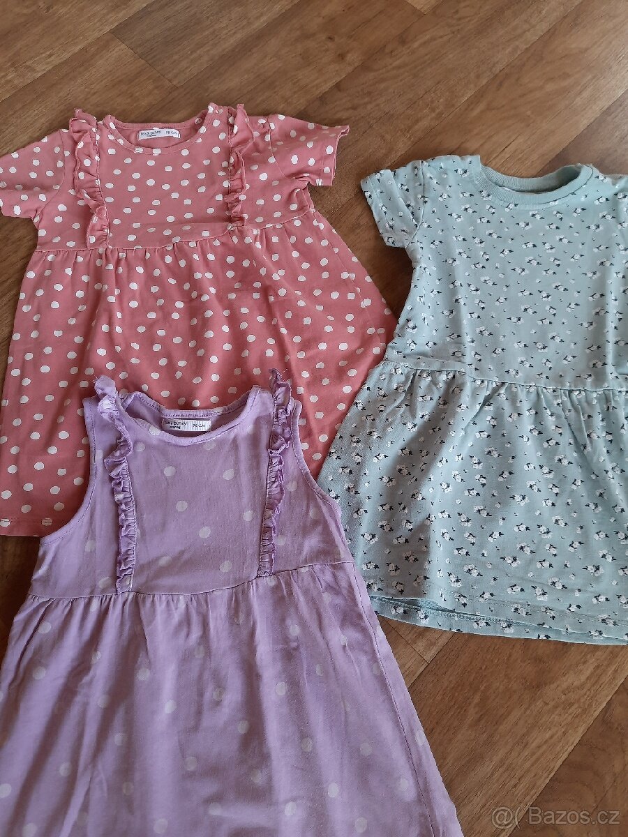 Šatičky vel 98 3ks =240kč - 2