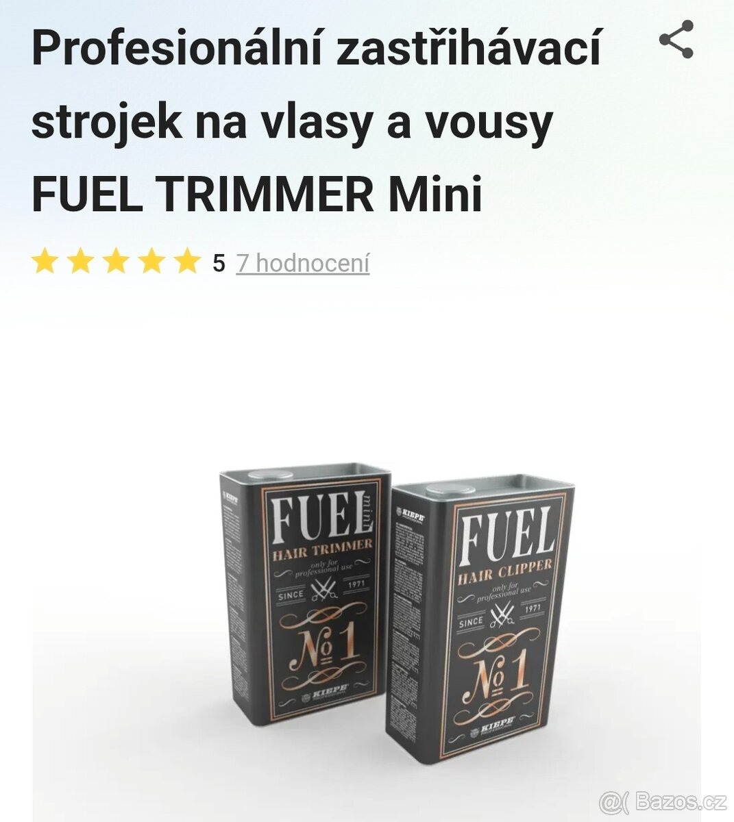 KOUPÍM zastřihovač FUEL Trimmer Mini - 2