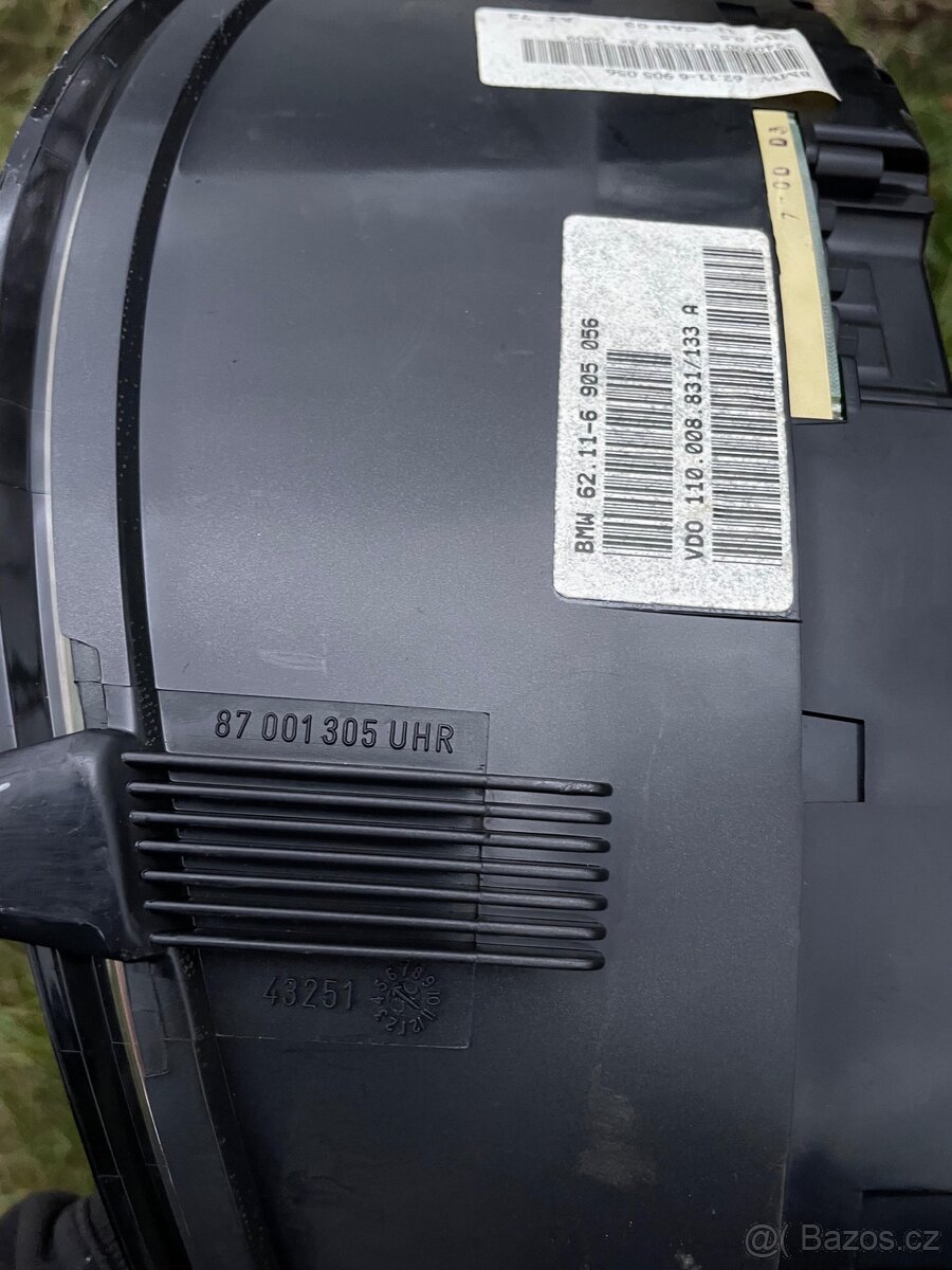 Budíky BMW E36 - benzin - 2