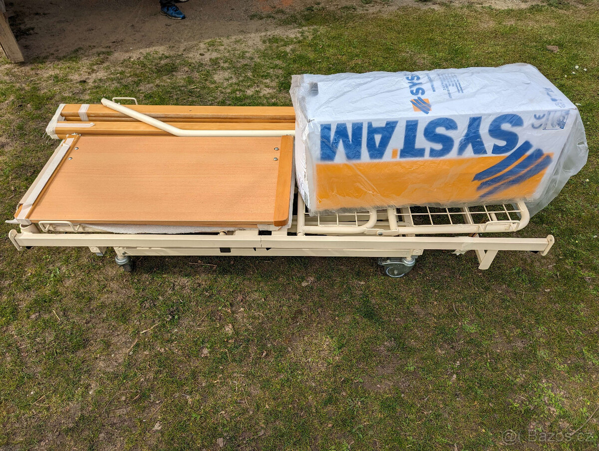 Elektricky polohovatelné pojízdné lůžko - 2