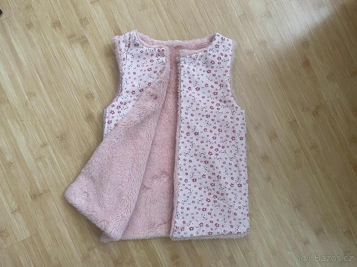 Oboustranná vesta vel. 134 - 2