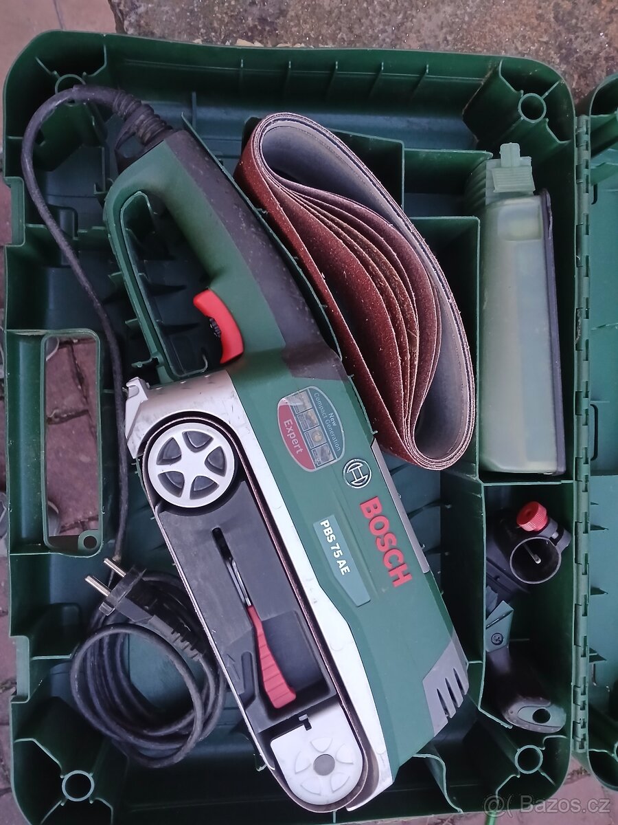 Pásová bruska Bosch PBS 75AE. - 2