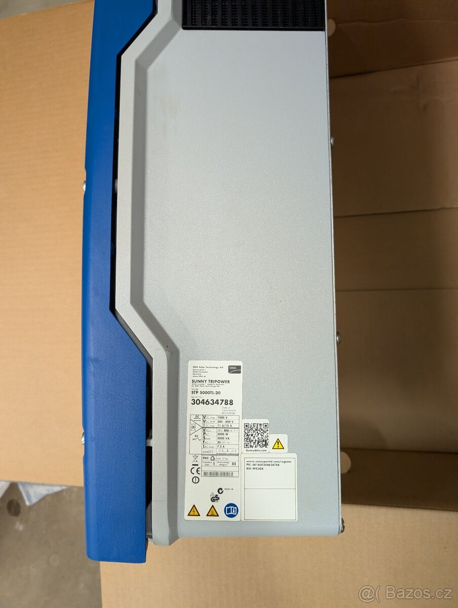 Fotovoltaický měnič - SUNNY TRIPOWER STP5000TL-20 - 2