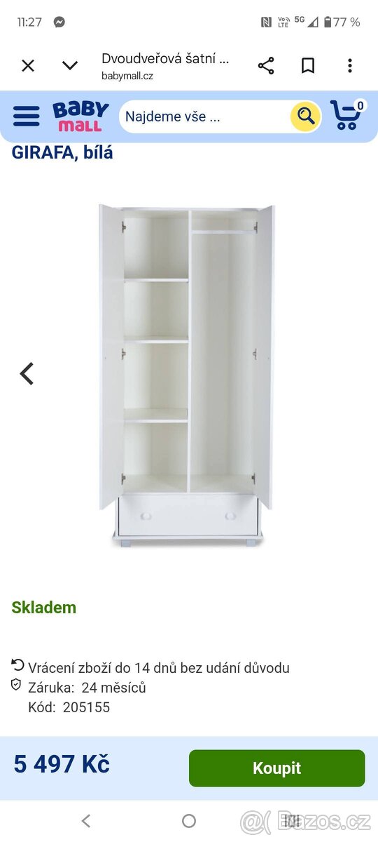 Šatní skříň - 2