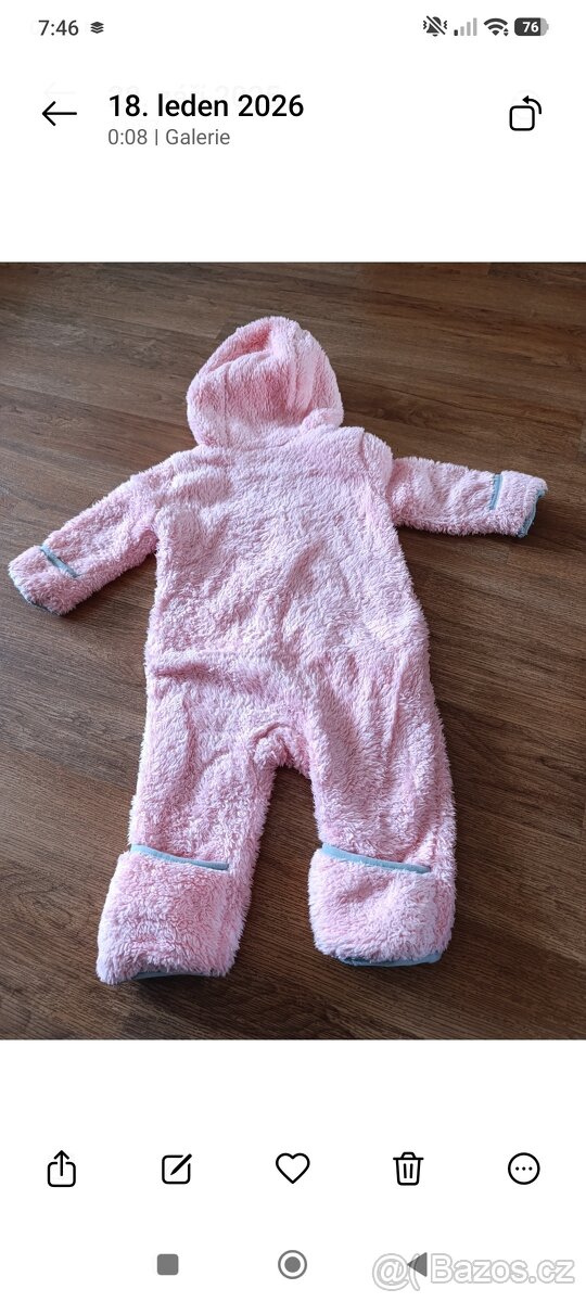 Zimní kombinéza - velikost 80 - 2