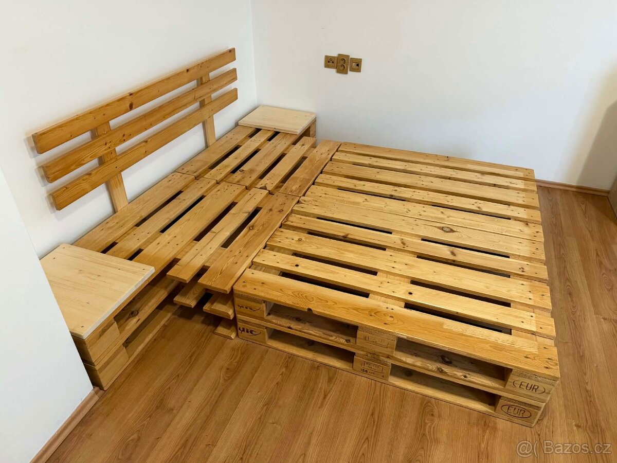 Postel z palet - 2