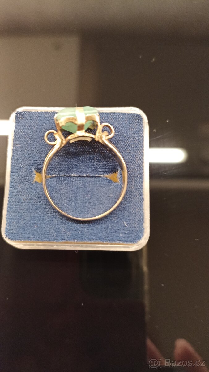Starožitný prsten C&K - 2