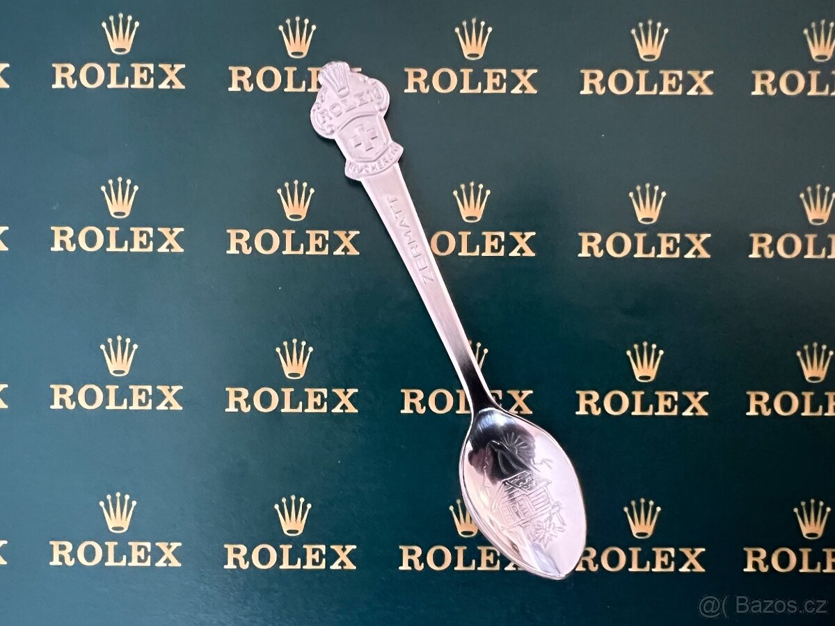 Sběratelská lžička ROLEX BUCHERER - TOP STAV - 2