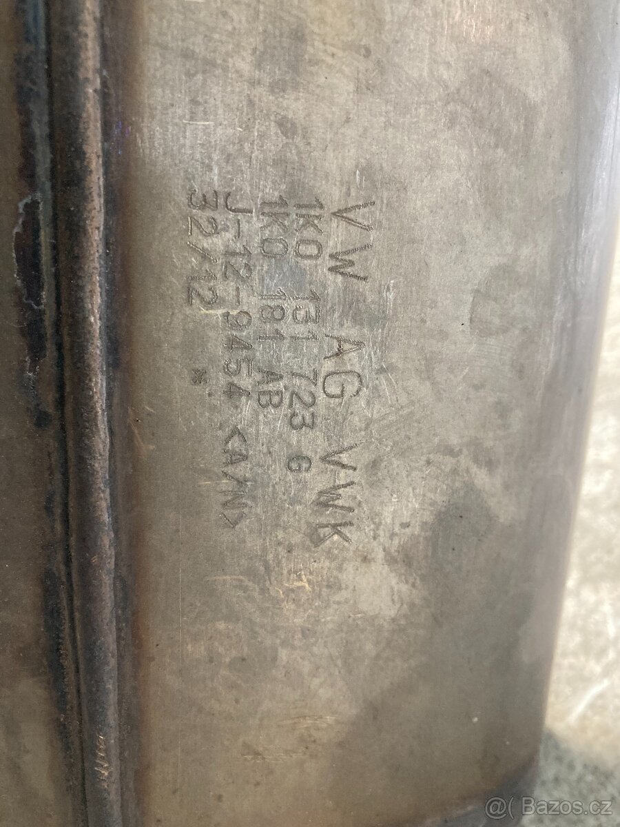 DPF filtr 1.9 tdi - 2